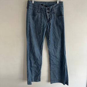 Unbranded Blue Flare & Wide Leg Jeans Size 28